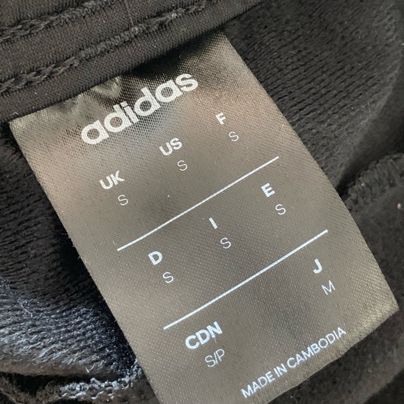 Adidas Black Track Pants With White Stripes - Picture 13 of 16